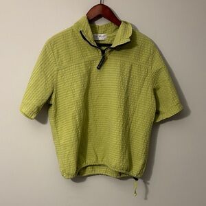 Chic Lime Green Button Down Shirt